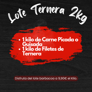 Lote TERNERA 2 KILOS